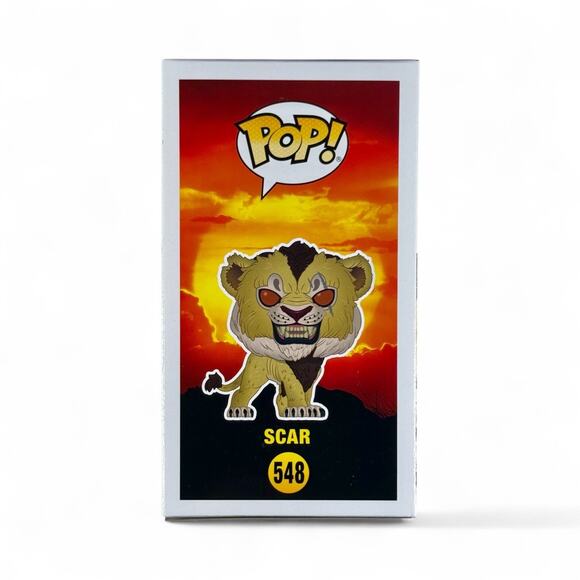 Funko Pop Unopened Scar 548 The Lion King Flocked FYE Exclusive Vinyl Figure - Picture 4 of 6